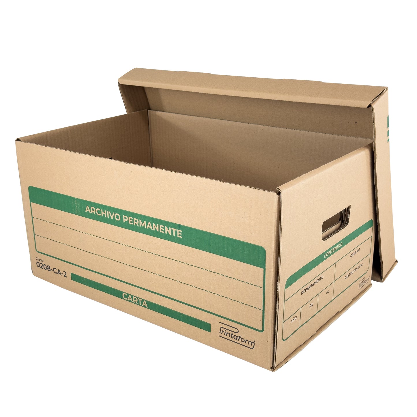 Caja para archivo de cartón