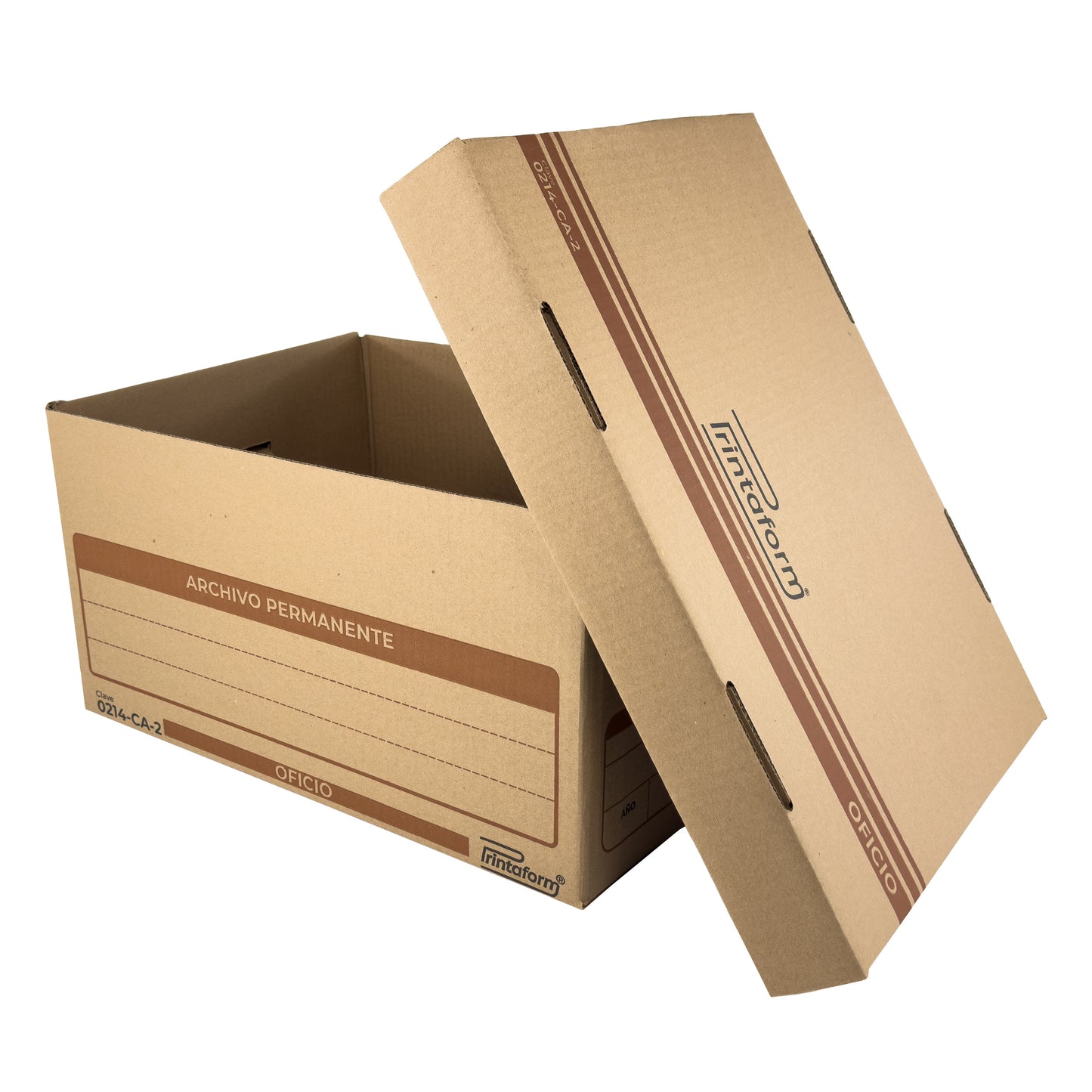 Caja para archivo de cartón