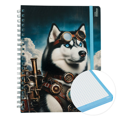 Libreta Profesional Mascotas, pasta dura, 100h