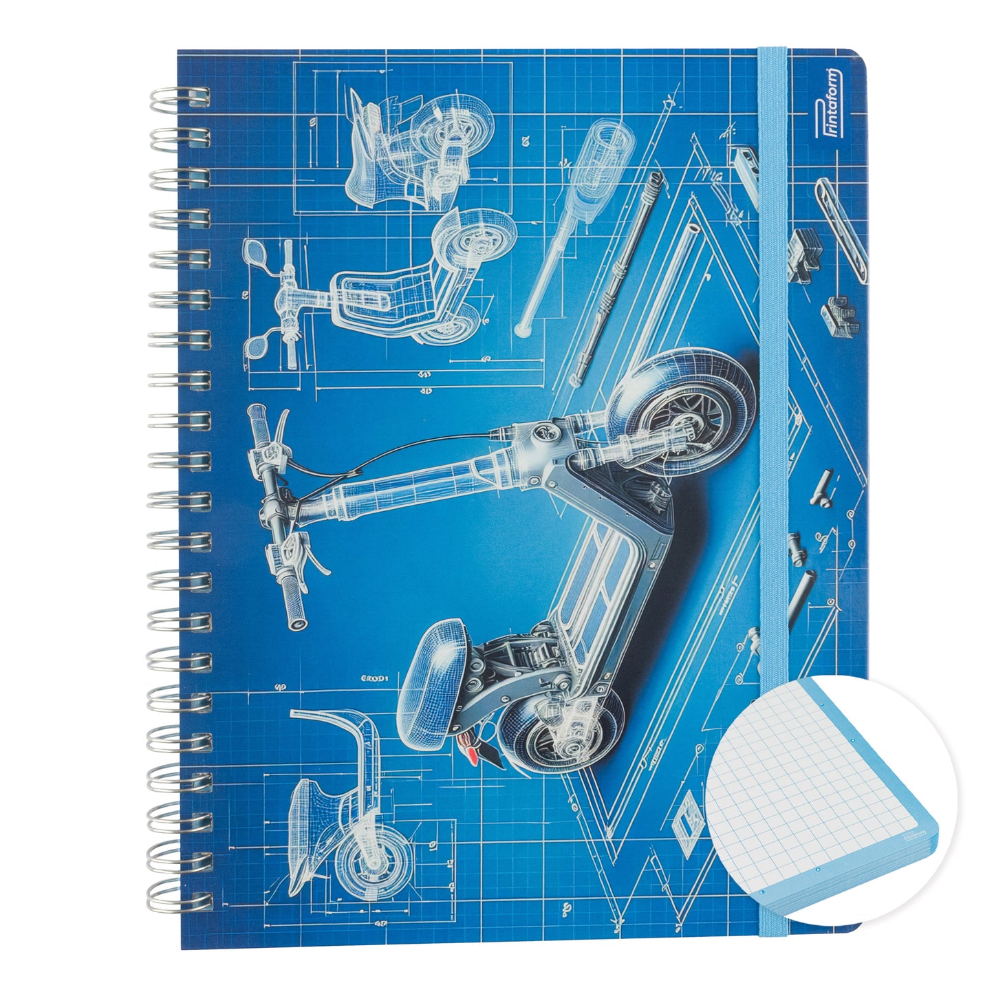 Libreta Profesional Movilidad, pasta dura, 100h