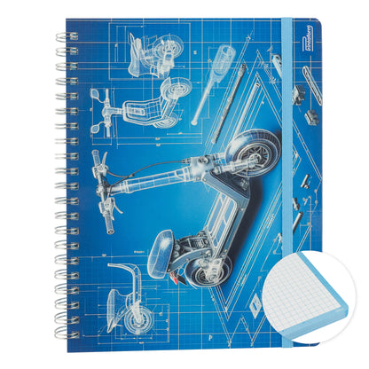 Libreta Profesional Movilidad, pasta dura, 100h