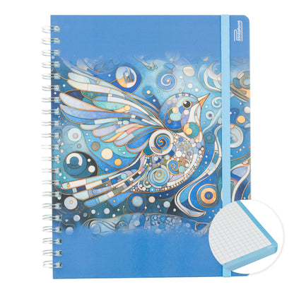 Libreta Profesional Aves, Pasta Dura, 100h