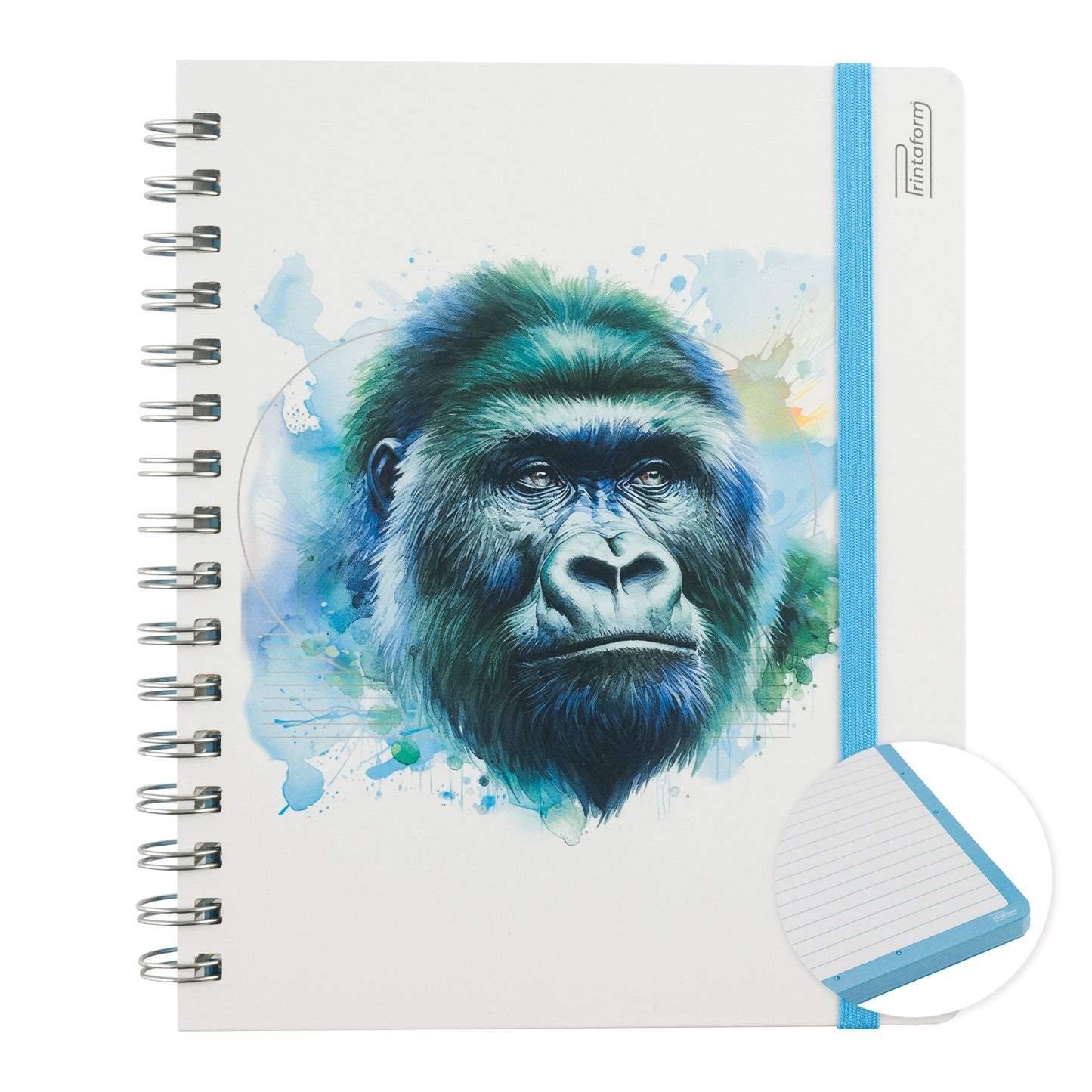Libreta África Book, pasta dura, 100 hojas