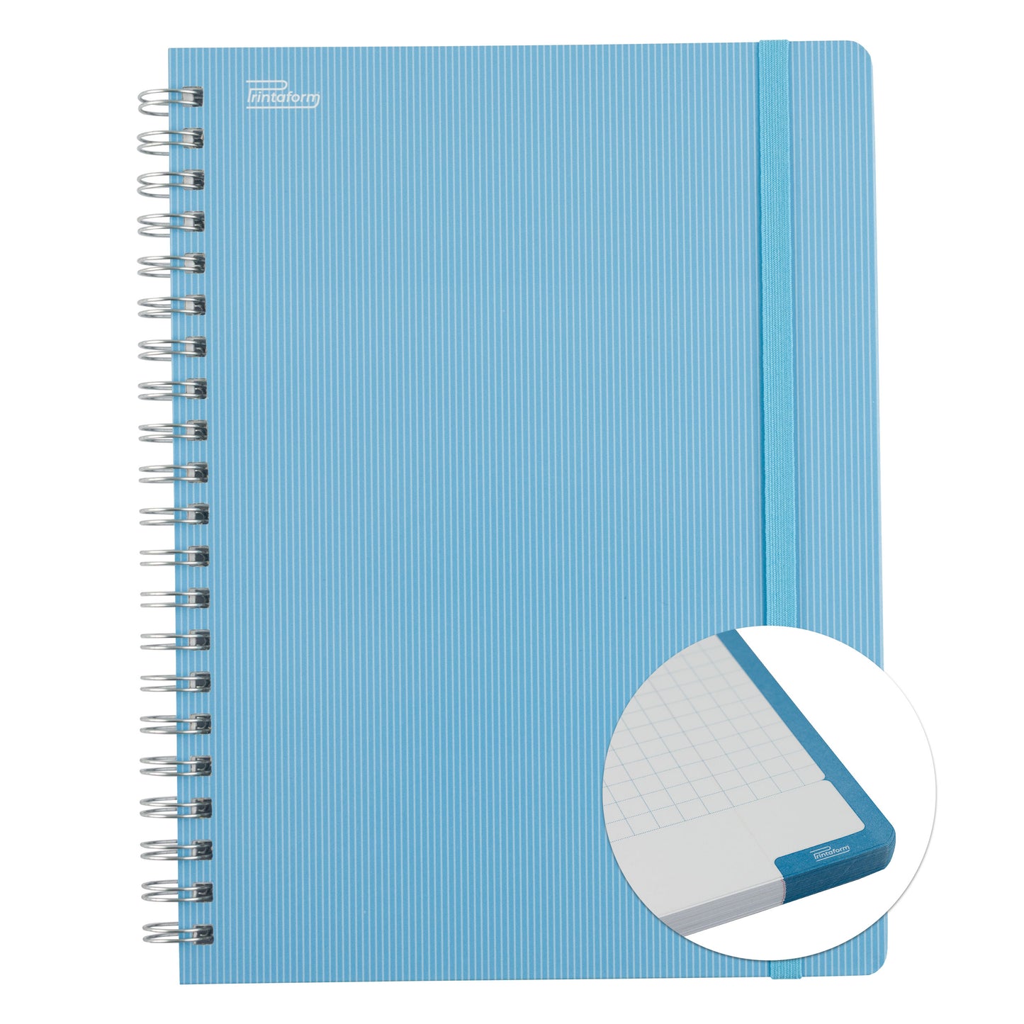 Libreta Profesional Arcoíris Mediterránea pasta dura, 100h, Rayado Cornell
