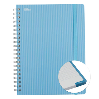 Libreta Profesional Arcoíris Mediterránea pasta dura, 100h, Rayado Cornell