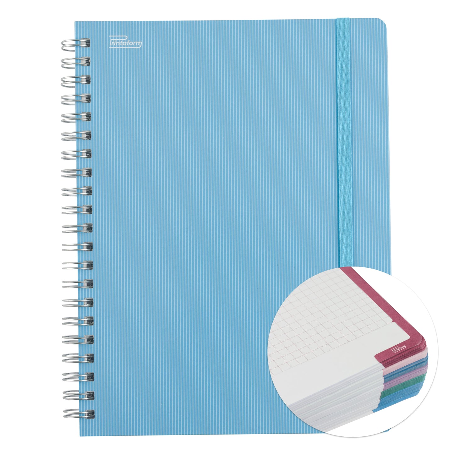 Libreta Profesional Universitaria Arcoíris Mediterránea, 200h Rayado Cornell
