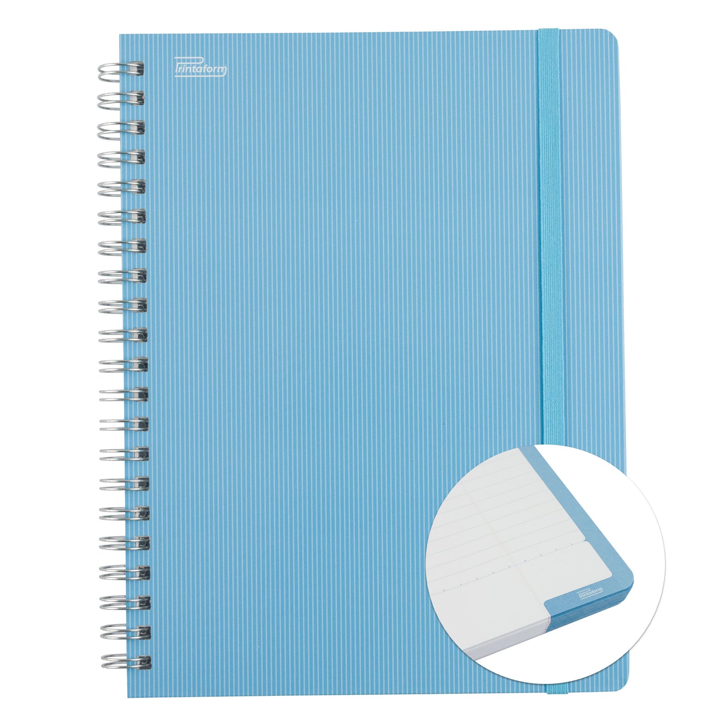 Libreta Profesional Arcoíris Mediterránea pasta dura, 100h, Rayado Cornell