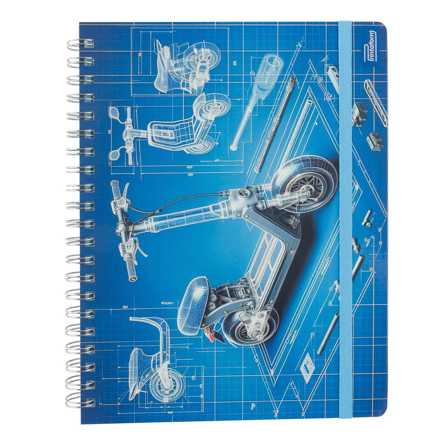 Libreta Profesional Movilidad, pasta dura, 100h