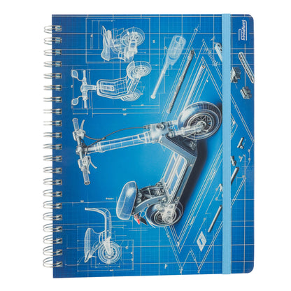 Libreta Profesional Movilidad, pasta dura, 100h