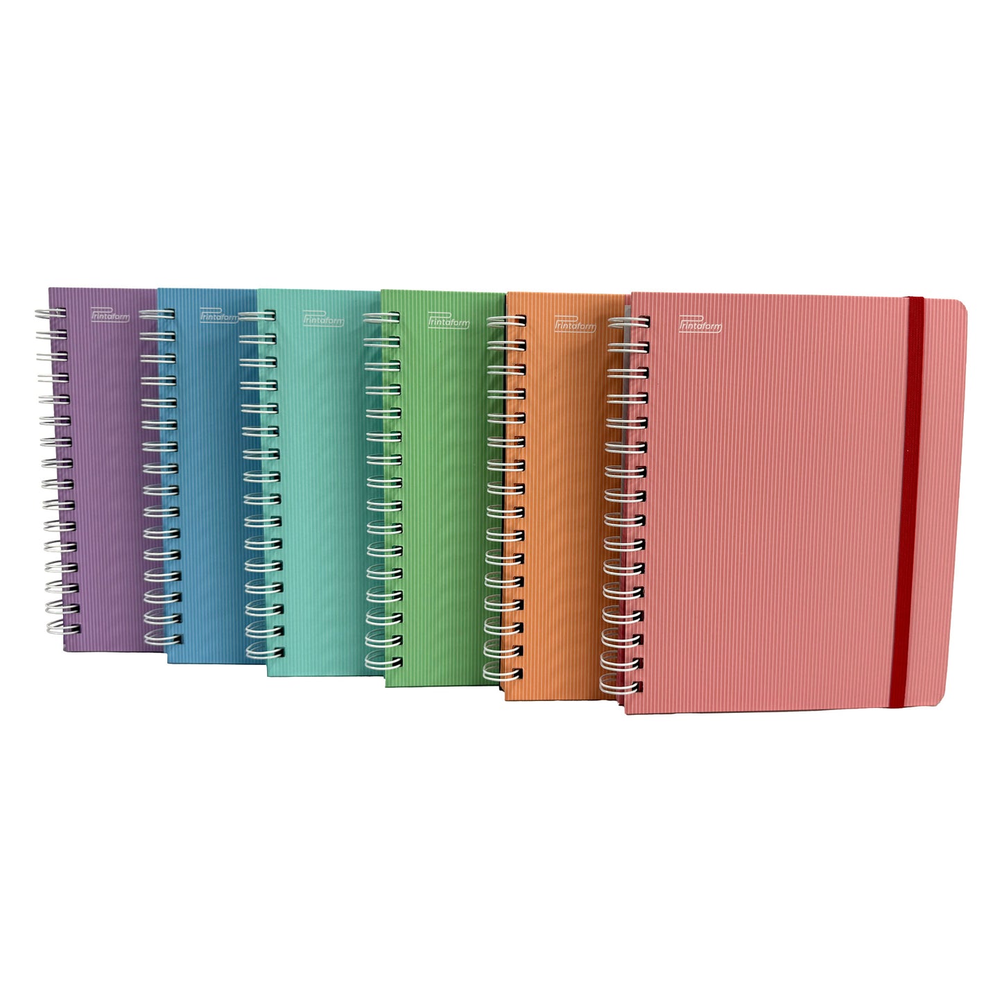 Libreta Arcoiris Pastel Book, pasta dura, 100 hojas