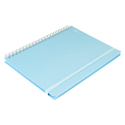 Libreta Arcoiris Pastel Profesional pasta dura, 100 hojas
