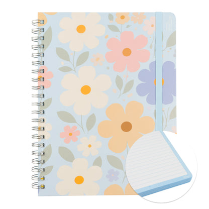 Libreta Floral Profesional pasta dura,100 hojas