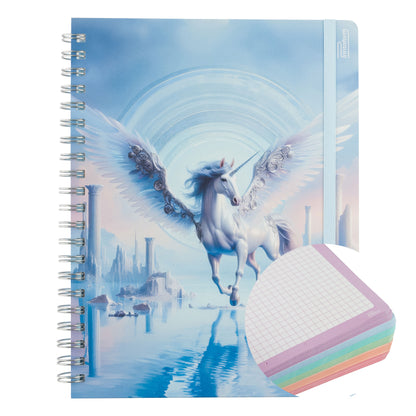 Libreta Profesional Universitaria Unicornios, 200h