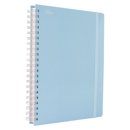 Libreta Universitaria Arcoiris Pastel, Profesional pasta dura, 200 hojas