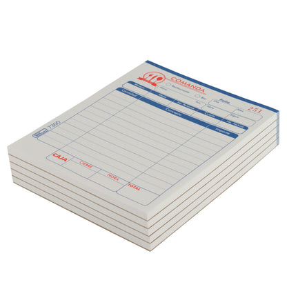 Comanda con folio B-7300F (Pq. 5 blocks)