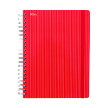 Libreta Universitaria Arcoíris profesional pasta dura, 200 hojas