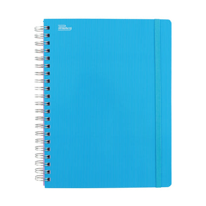 Libreta Universitaria Arcoíris profesional pasta dura, 200 hojas