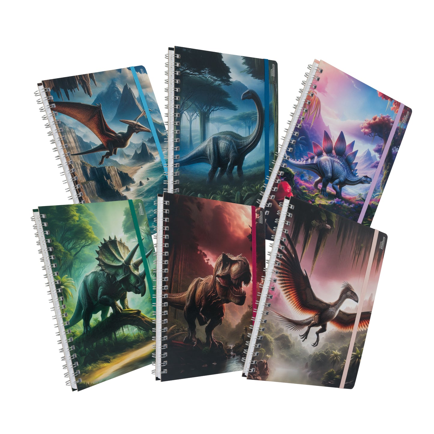 Libreta Profesional Universitaria Dinosaurios 200h Rayado Cornell
