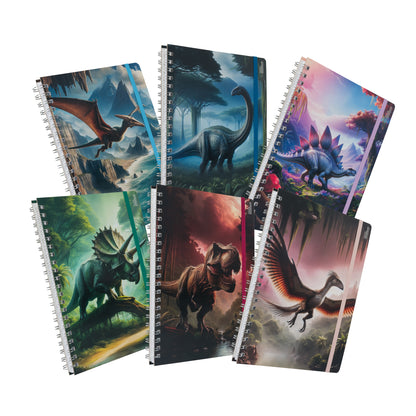 Libreta Profesional Universitaria Dinosaurios 200h Rayado Cornell