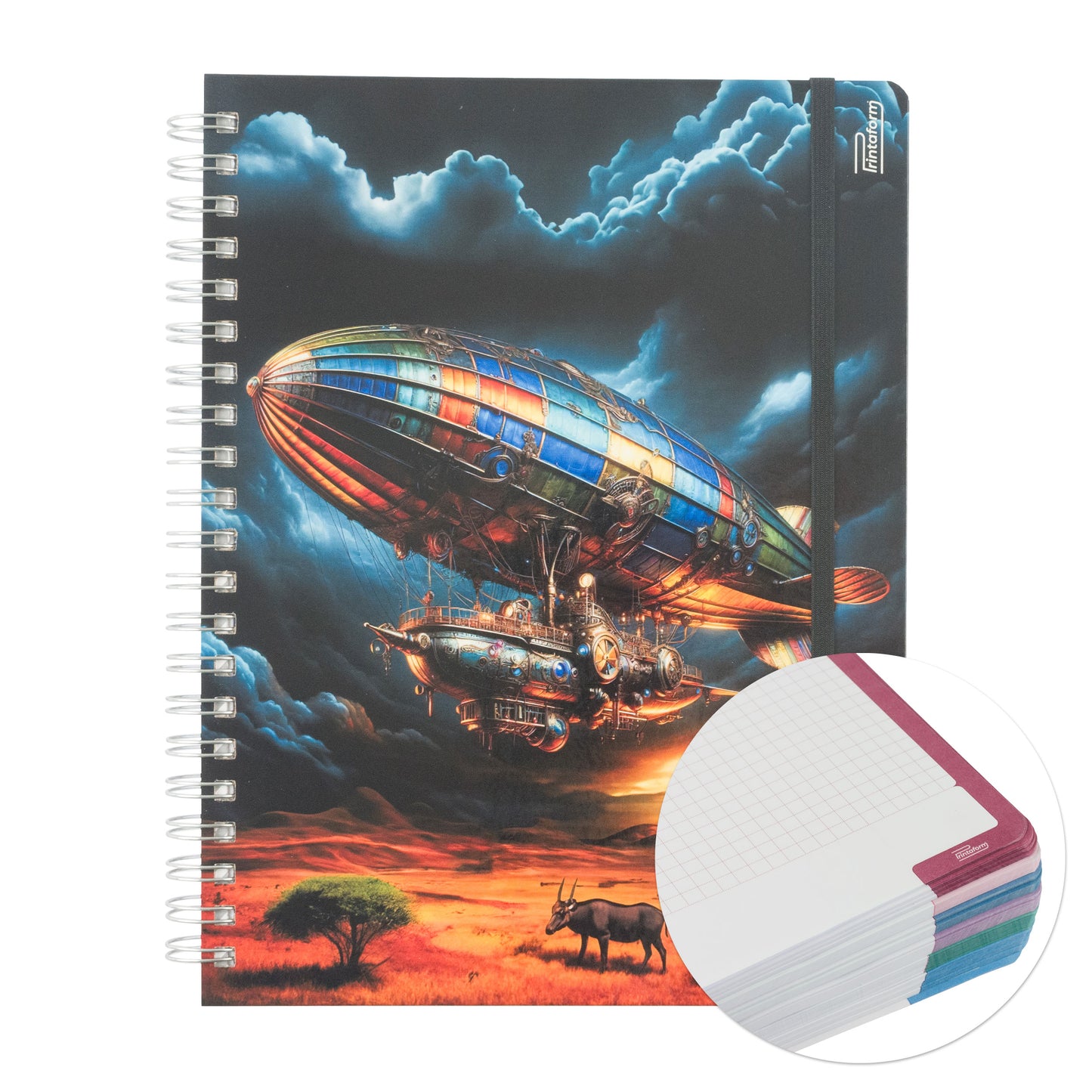 Libreta Profesional Universitaria Julio Verne 200h Rayado Cornell