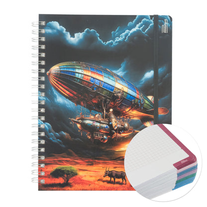 Libreta Profesional Universitaria Julio Verne 200h Rayado Cornell