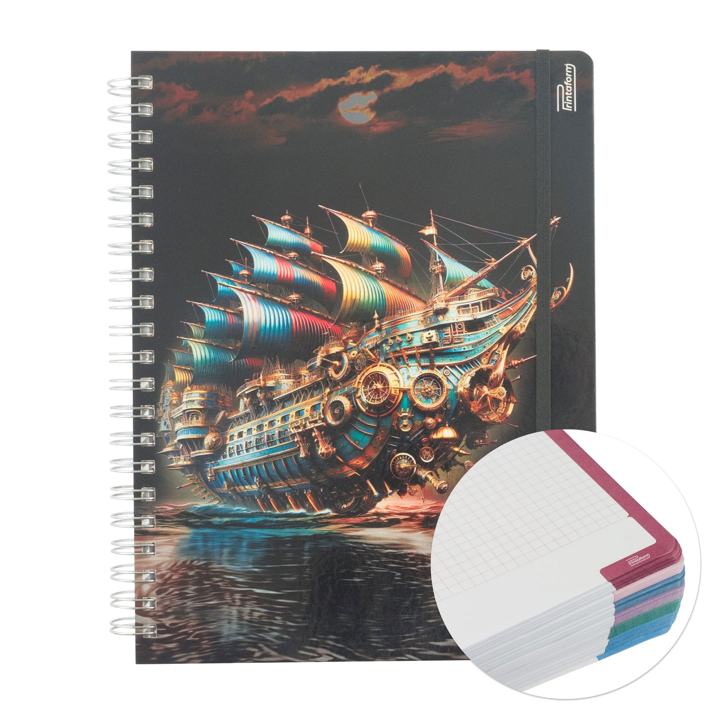 Libreta Profesional Universitaria Julio Verne 200h Rayado Cornell