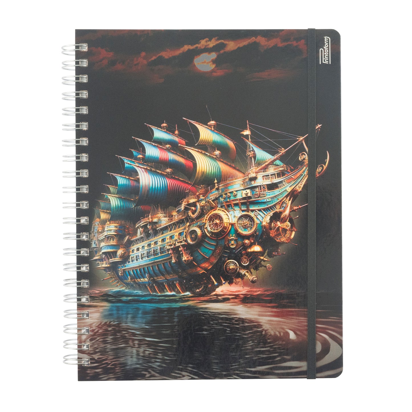 Libreta Profesional Universitaria Julio Verne 200h Rayado Cornell