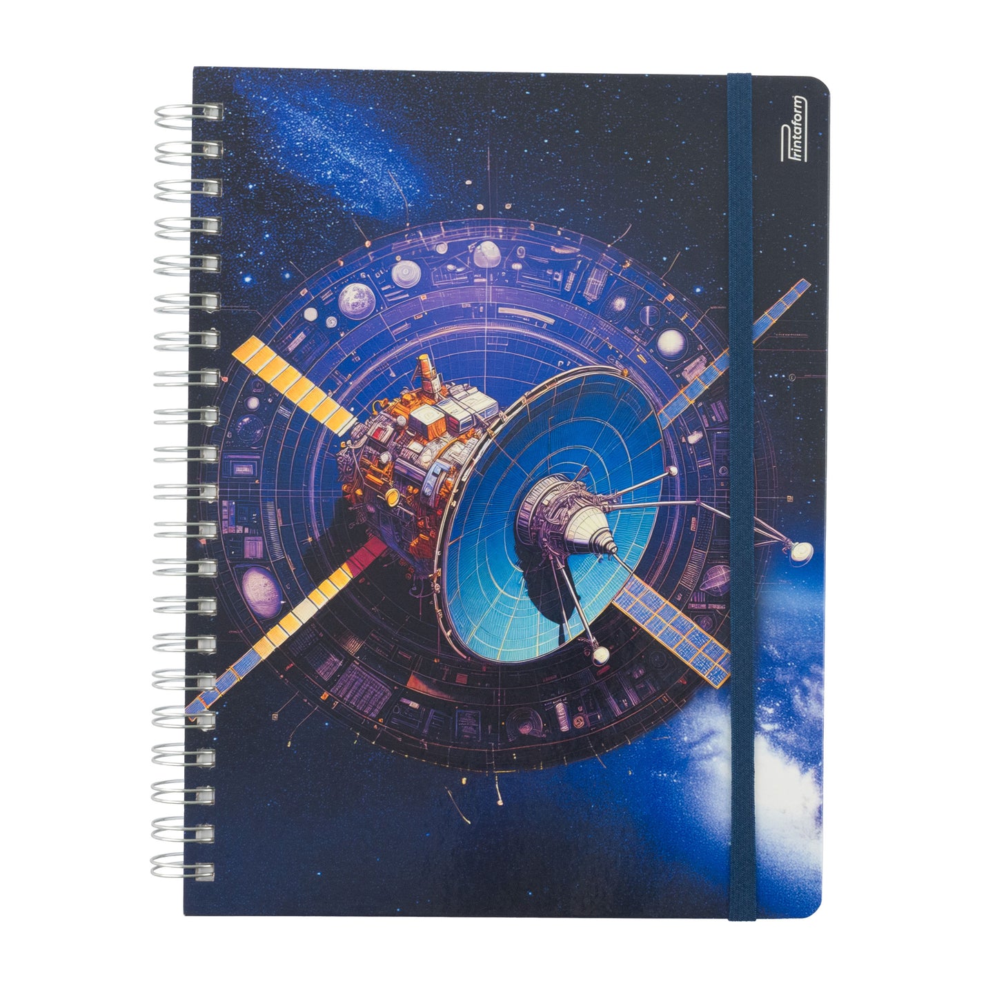 Libreta Profesional Universitaria Exploración Espacial 200h Rayado Cornell