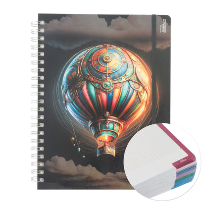 Libreta Profesional Universitaria Julio Verne 200h Rayado Cornell