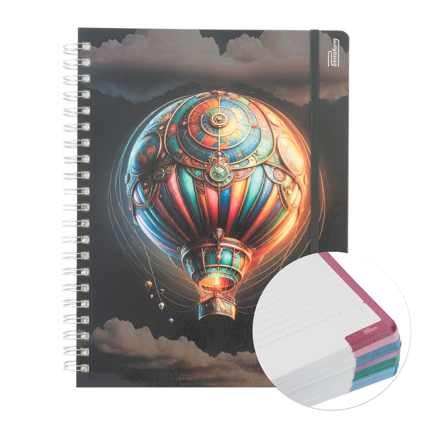 Libreta Profesional Universitaria Julio Verne 200h Rayado Cornell