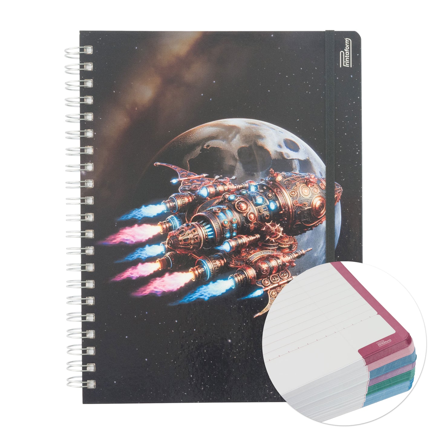 Libreta Profesional Universitaria Julio Verne 200h Rayado Cornell
