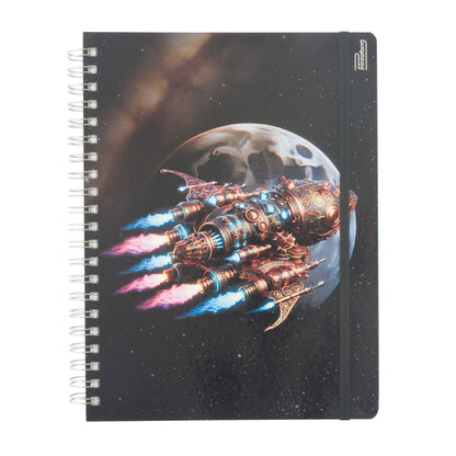 Libreta Profesional Universitaria Julio Verne 200h Rayado Cornell