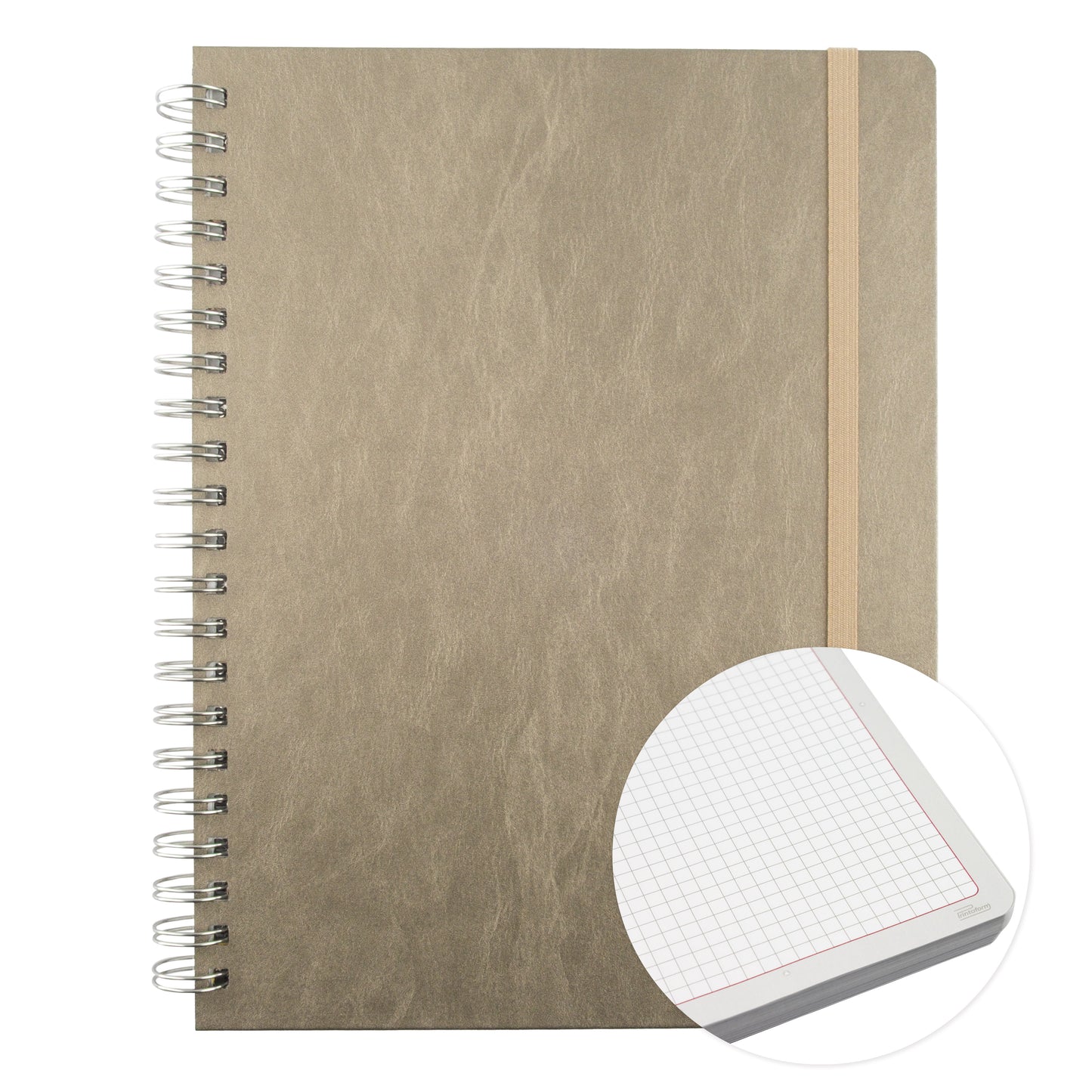 Libreta Portofino Ejecutiva, profesional, pasta dura, 100 hojas