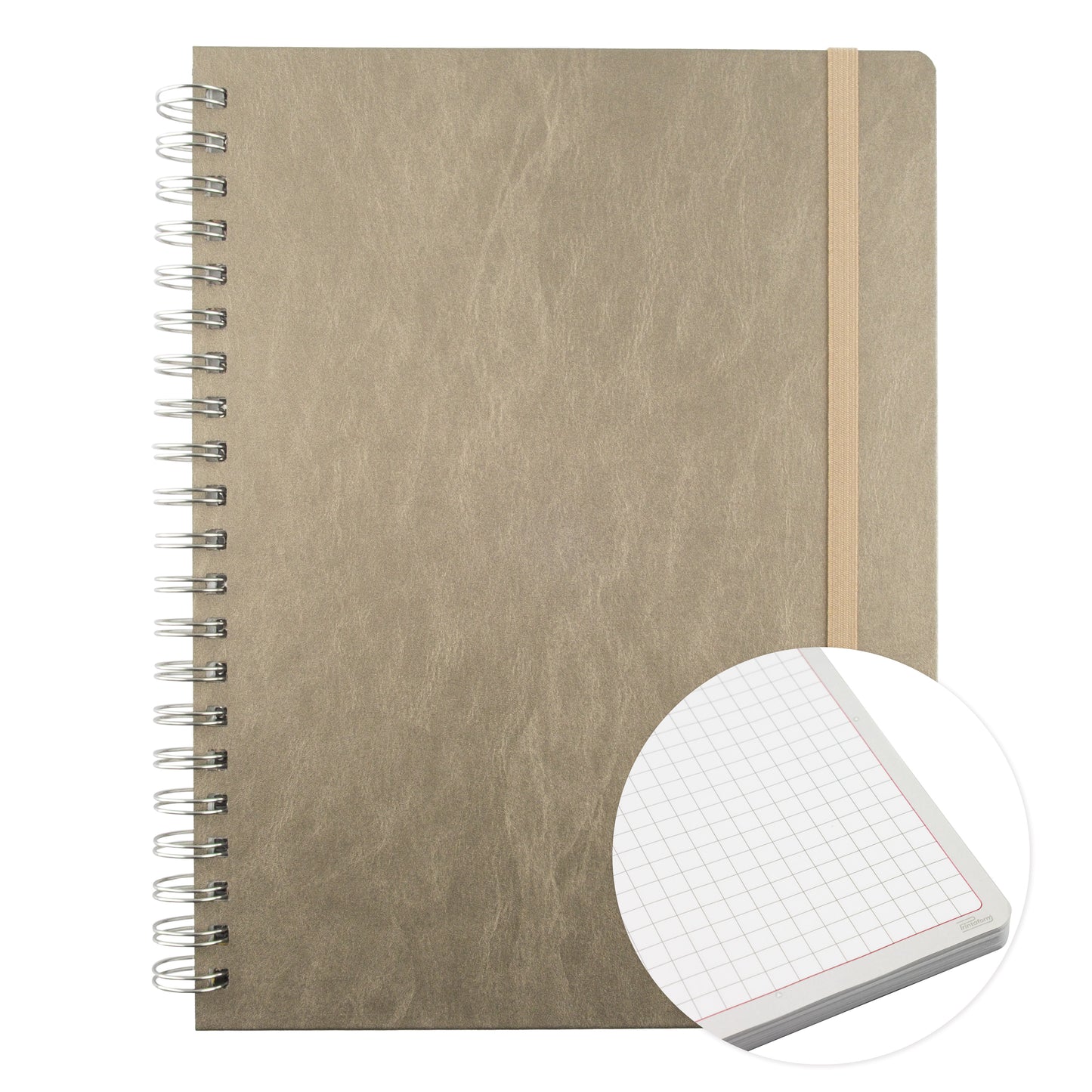 Libreta Portofino Ejecutiva, profesional, pasta dura, 100 hojas