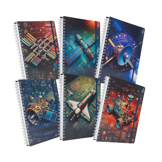 Libreta Profesional Universitaria Exploración Espacial 200h Rayado Cornell