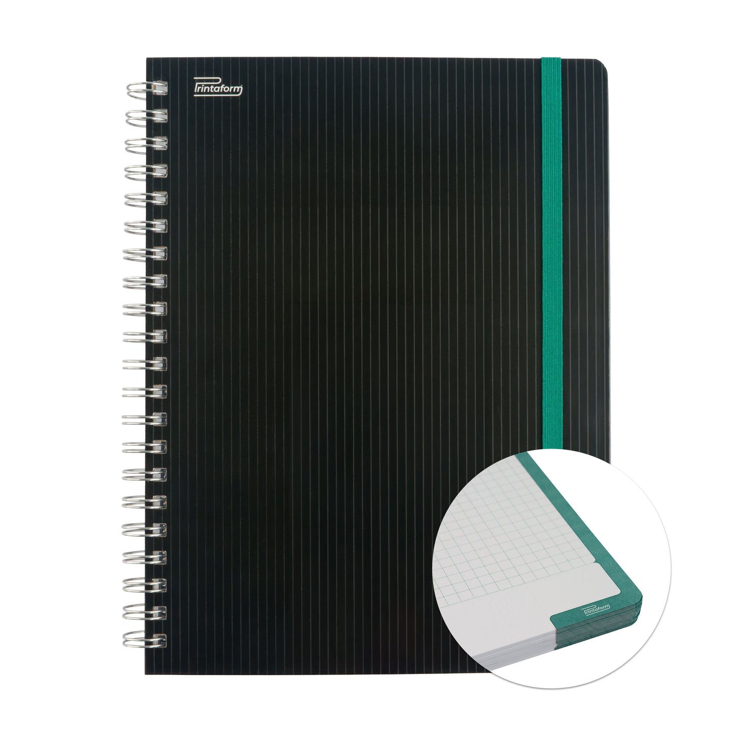 Libreta Profesional Midnight, 100h, Rayado Cornell