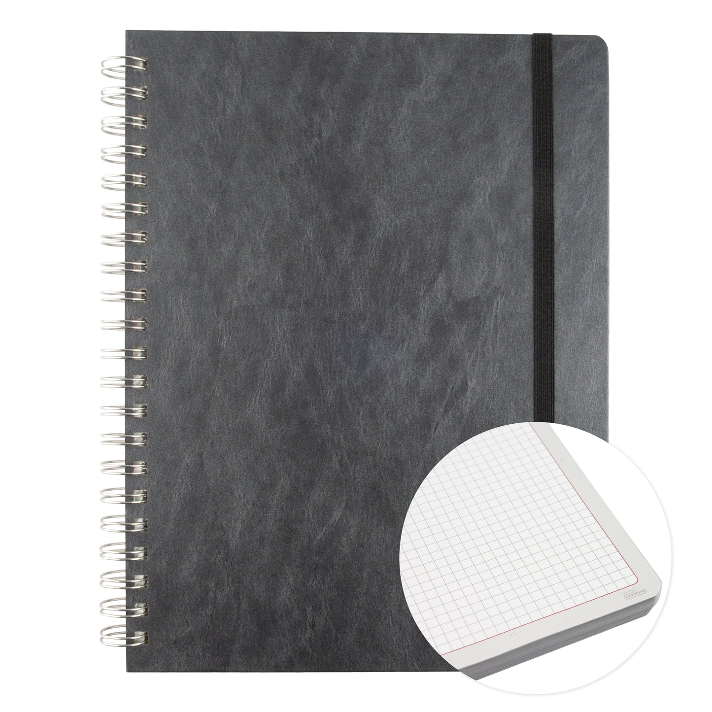 Libreta Portofino Ejecutiva, profesional, pasta dura, 100 hojas