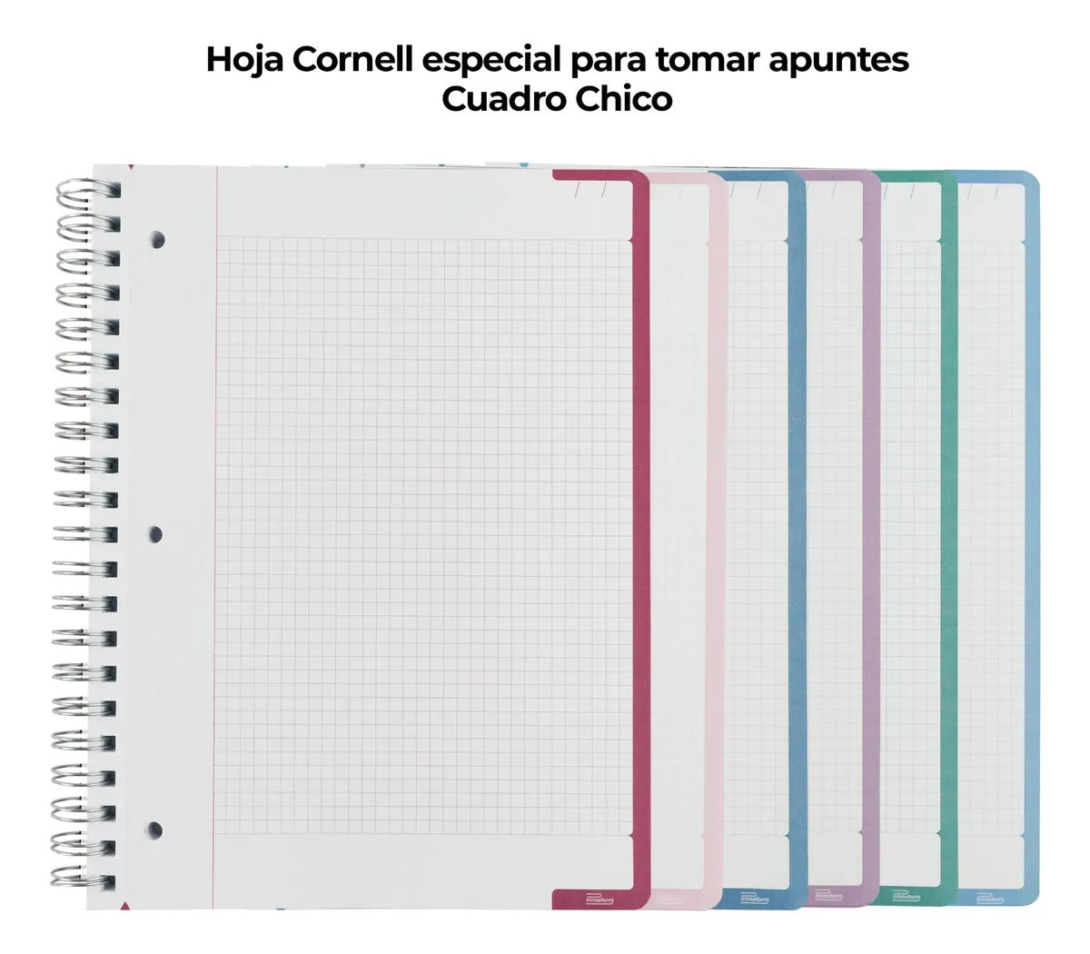 Libreta Profesional Universitaria Arcoíris Mediterránea, 200h Rayado Cornell