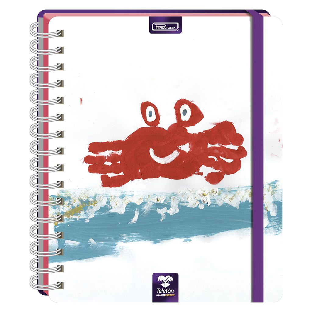 Libreta Teletón Book Pasta Dura
