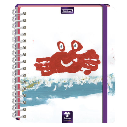 Libreta Teletón Book Pasta Dura