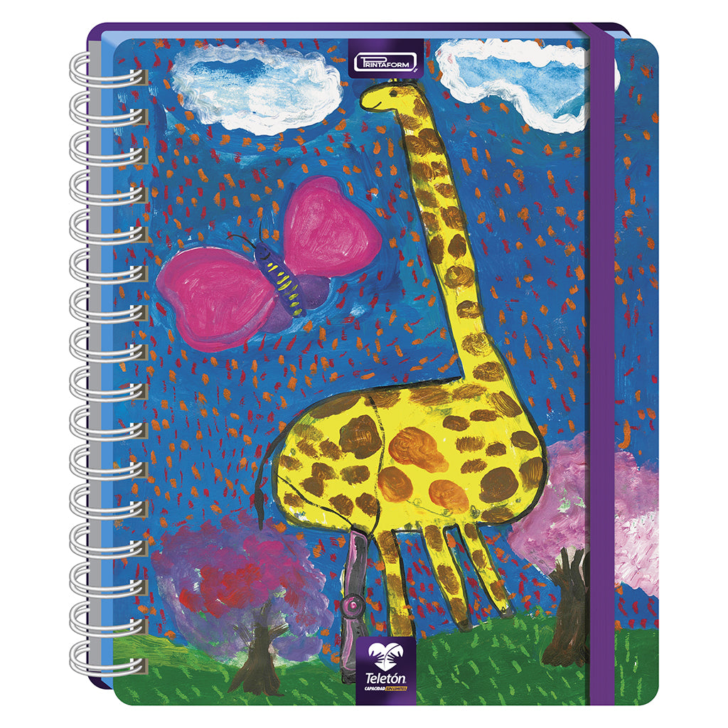 Libreta Teletón Book Pasta Dura