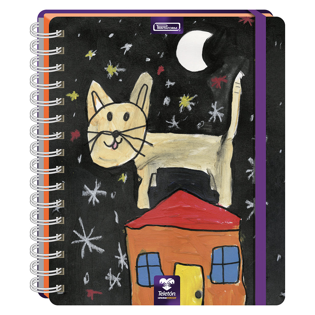 Libreta Teletón Book Pasta Dura