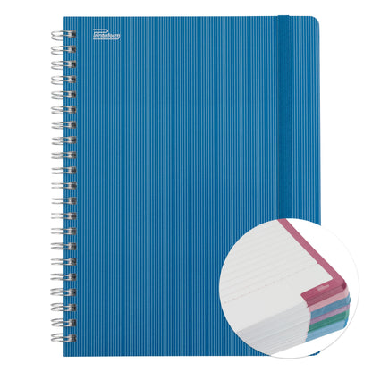 Libreta Profesional Universitaria Arcoíris Mediterránea, 200h Rayado Cornell