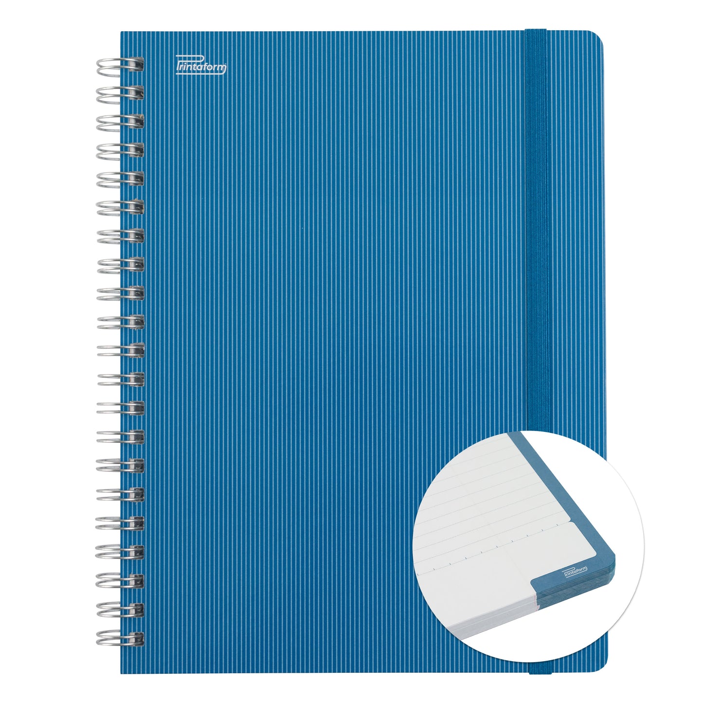 Libreta Profesional Arcoíris Mediterránea pasta dura, 100h, Rayado Cornell