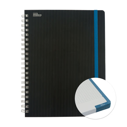 Libreta Profesional Midnight, 100h, Rayado Cornell