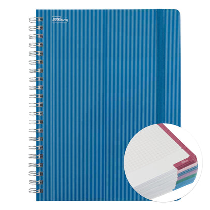 Libreta Profesional Universitaria Arcoíris Mediterránea, 200h Rayado Cornell