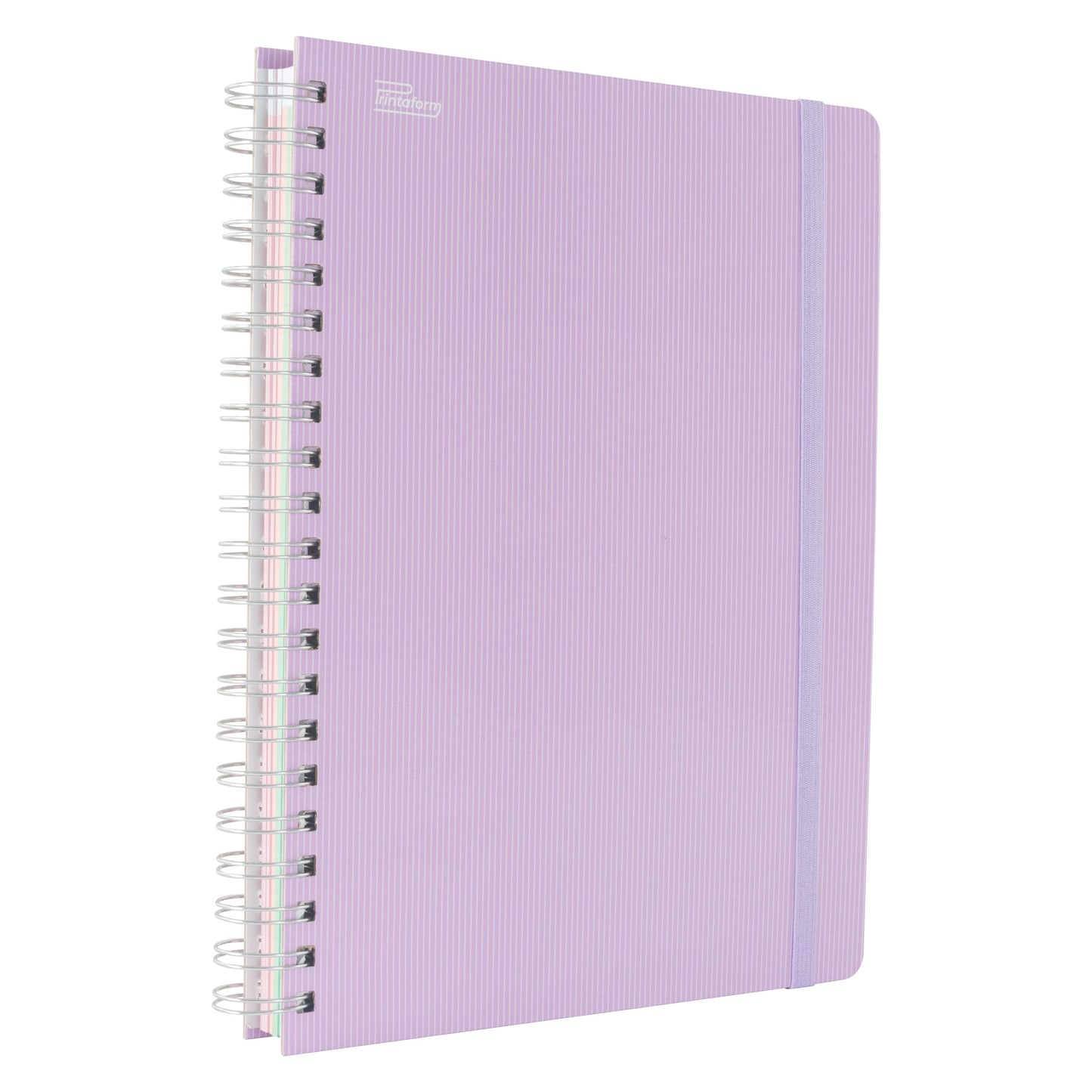 Libreta Universitaria Arcoiris Pastel, Profesional pasta dura, 200 hojas