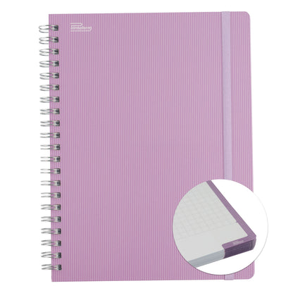 Libreta Profesional Arcoíris Mediterránea pasta dura, 100h, Rayado Cornell