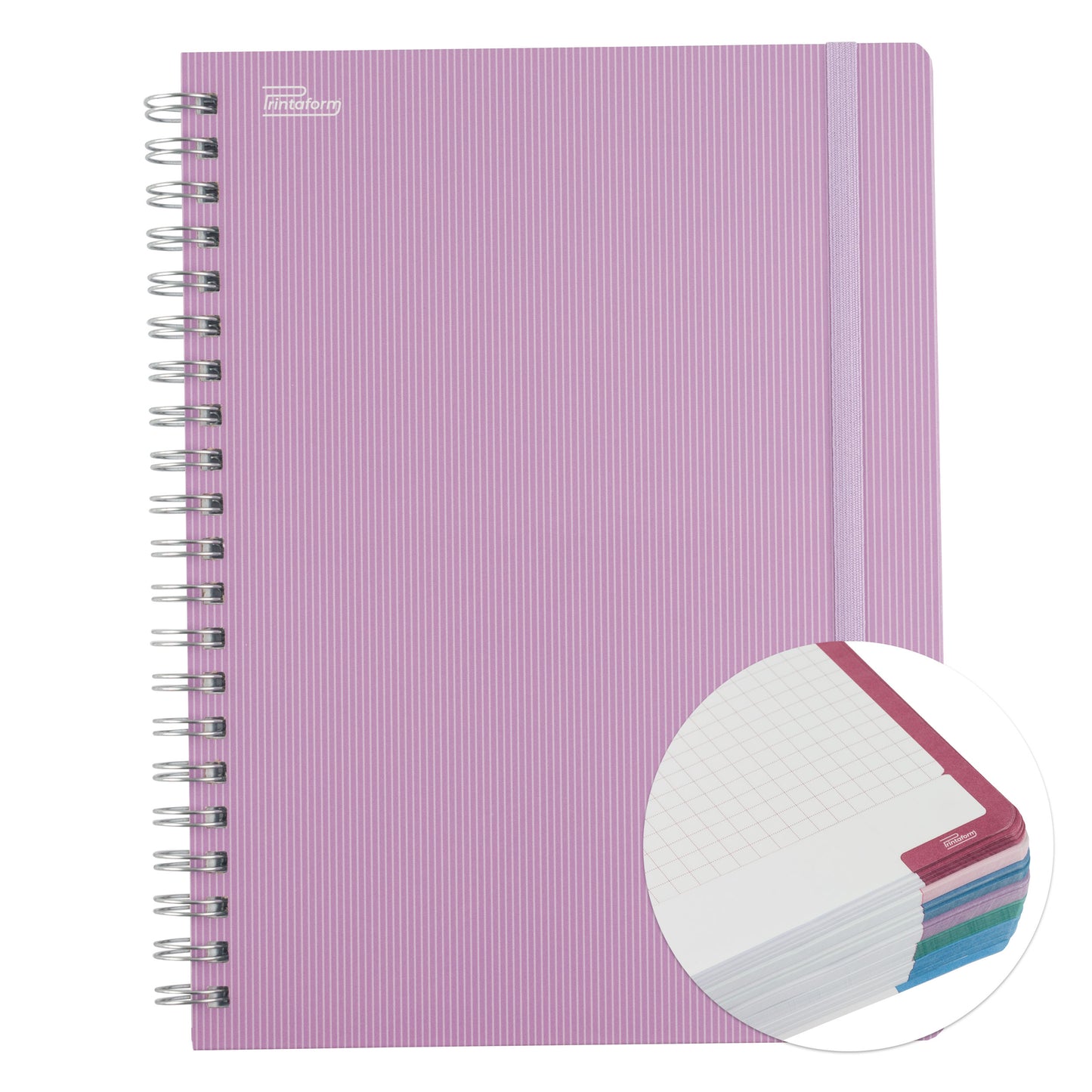 Libreta Profesional Universitaria Arcoíris Mediterránea, 200h Rayado Cornell