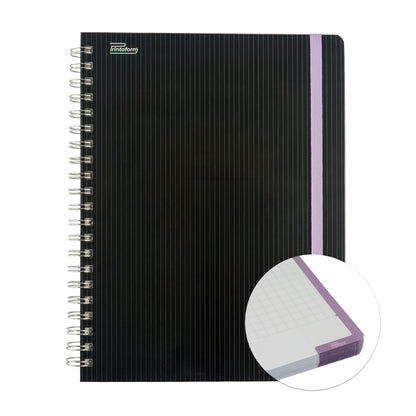 Libreta Profesional Midnight, 100h, Rayado Cornell